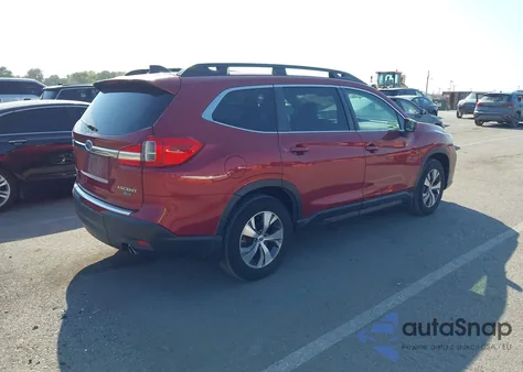 2019 Subaru Ascent Premium z USA, uszkodzony, nr VIN 4S4WMACDXK3404035